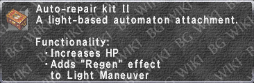 Auto-Rep. Kit II