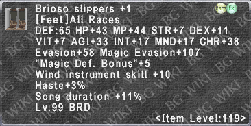 Brioso Slippers +1 description.png