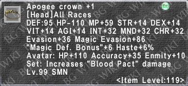 Apogee Crown +1 description.png