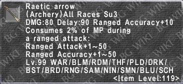 Raetic Arrow description.png
